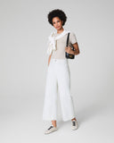 SPANXshape™ EveryWear Cropped Wide Leg Jeans, Chalk
