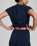 SPANX® AirEssentials Tie-Waist Jumpsuit