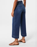 SPANXshape™ EveryWear Cropped Wide Leg Jeans, Authentic Blue
