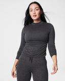 SPANX® SoftStretch Long Sleeve Mockneck Top