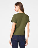 SPANX® Cotton Crewneck Tee